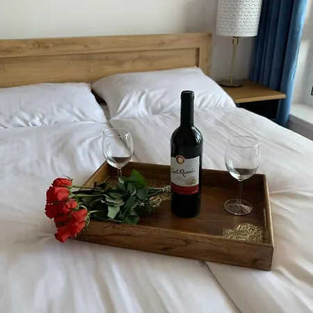 아파트 Piaskowe Z Widokiem Na Morze Tarasem Na Dachu 로비