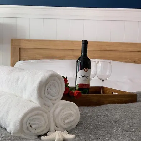 Piaskowe Z Widokiem Na Morze Tarasem Na Dachu 로비