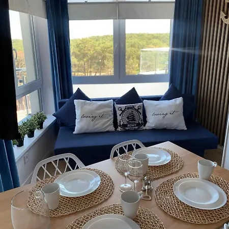 Piaskowe Z Widokiem Na Morze Tarasem Na Dachu *