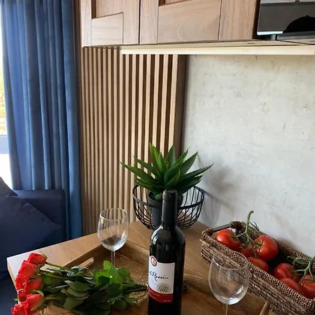 아파트 Piaskowe Z Widokiem Na Morze Tarasem Na Dachu 로비