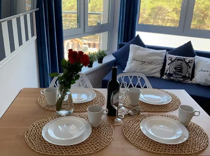 Piaskowe Z Widokiem Na Morze Tarasem Na Dachu Apartament *