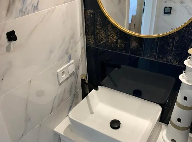 Piaskowe Z Widokiem Na Morze Tarasem Na Dachu * Rowy (Pomerania)