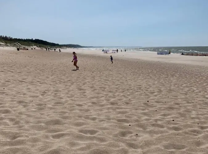 Apartament Piaskowe Z Widokiem Na Morze Tarasem Na Dachu Rowy (Pomerania)