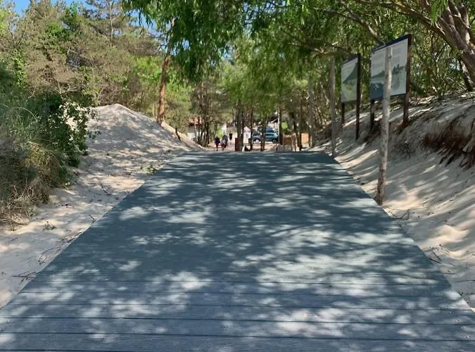 Daire Piaskowe Z Widokiem Na Morze Tarasem Na Dachu Rowy (Pomerania)