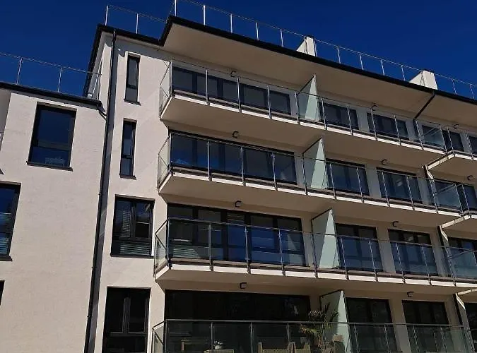 Apartament Piaskowe Z Widokiem Na Morze Tarasem Na Dachu Rowy (Pomerania)