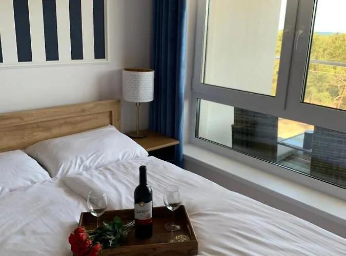 Piaskowe Z Widokiem Na Morze Tarasem Na Dachu Appartement Rowy (Pomerania)