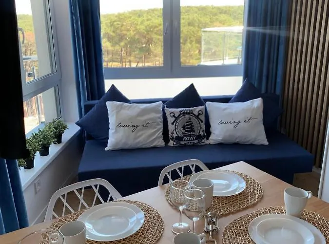 Piaskowe Z Widokiem Na Morze Tarasem Na Dachu *