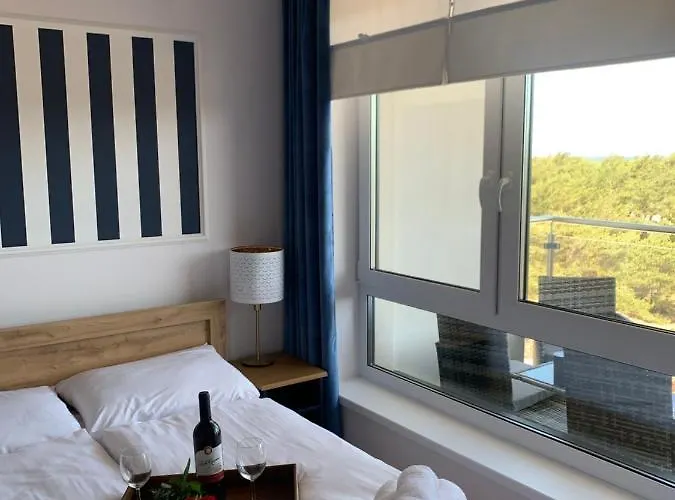 Apartament Piaskowe Z Widokiem Na Morze Tarasem Na Dachu Rowy (Pomerania)