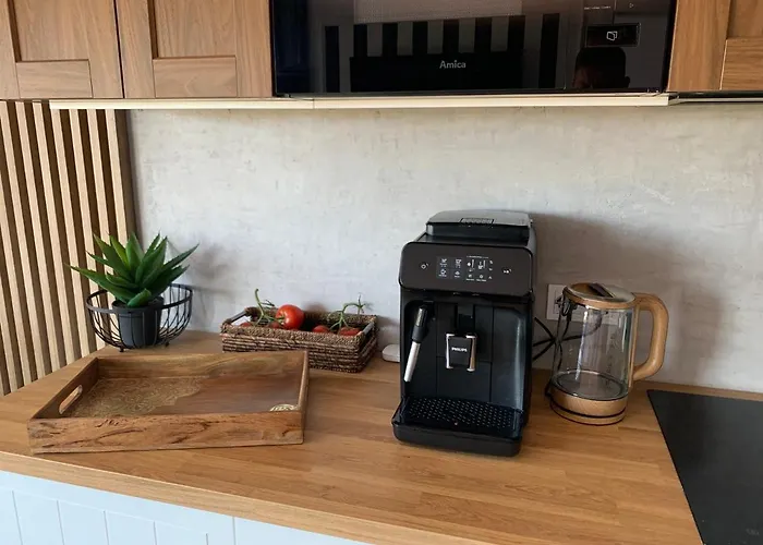 Piaskowe Z Widokiem Na Morze Tarasem Na Dachu Rowy (Pomerania)