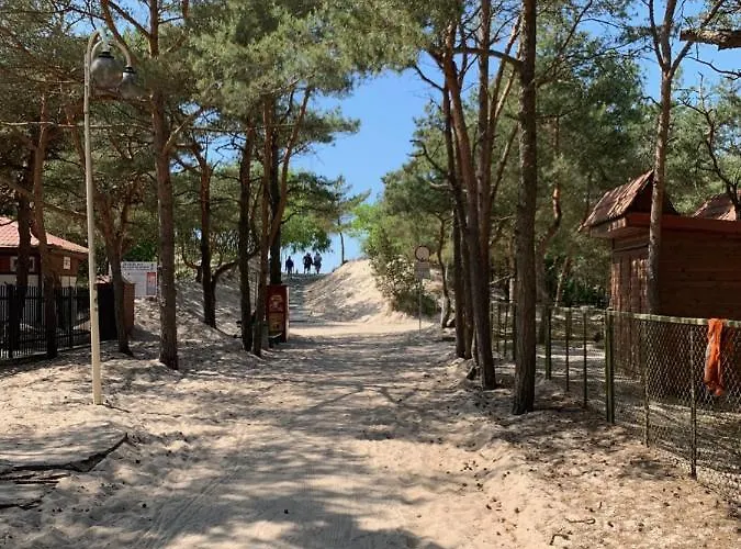 Piaskowe Z Widokiem Na Morze Tarasem Na Dachu Διαμέρισμα