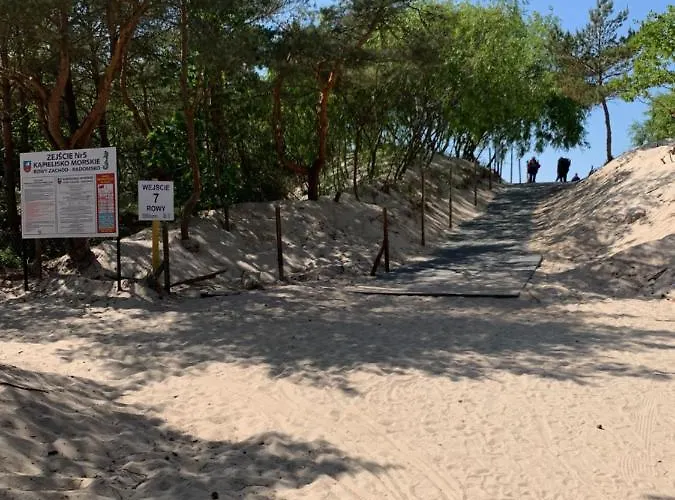 Piaskowe Z Widokiem Na Morze Tarasem Na Dachu Daire